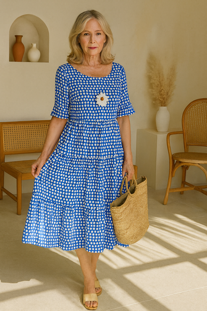 Iris | Vestido Midi Sable