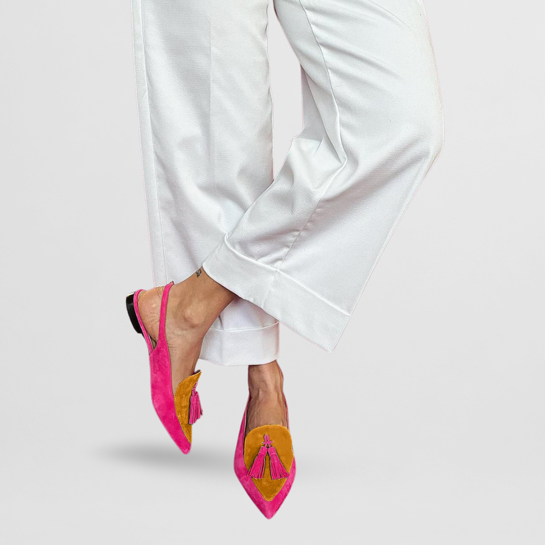 Mocasines Coloridos con Punta Elegante