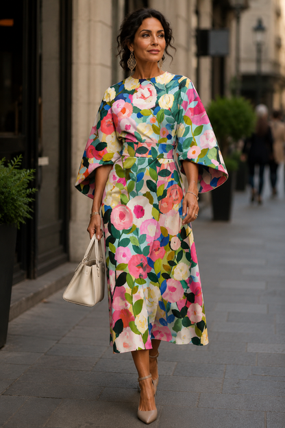 Moxlan | Elegante vestido floral