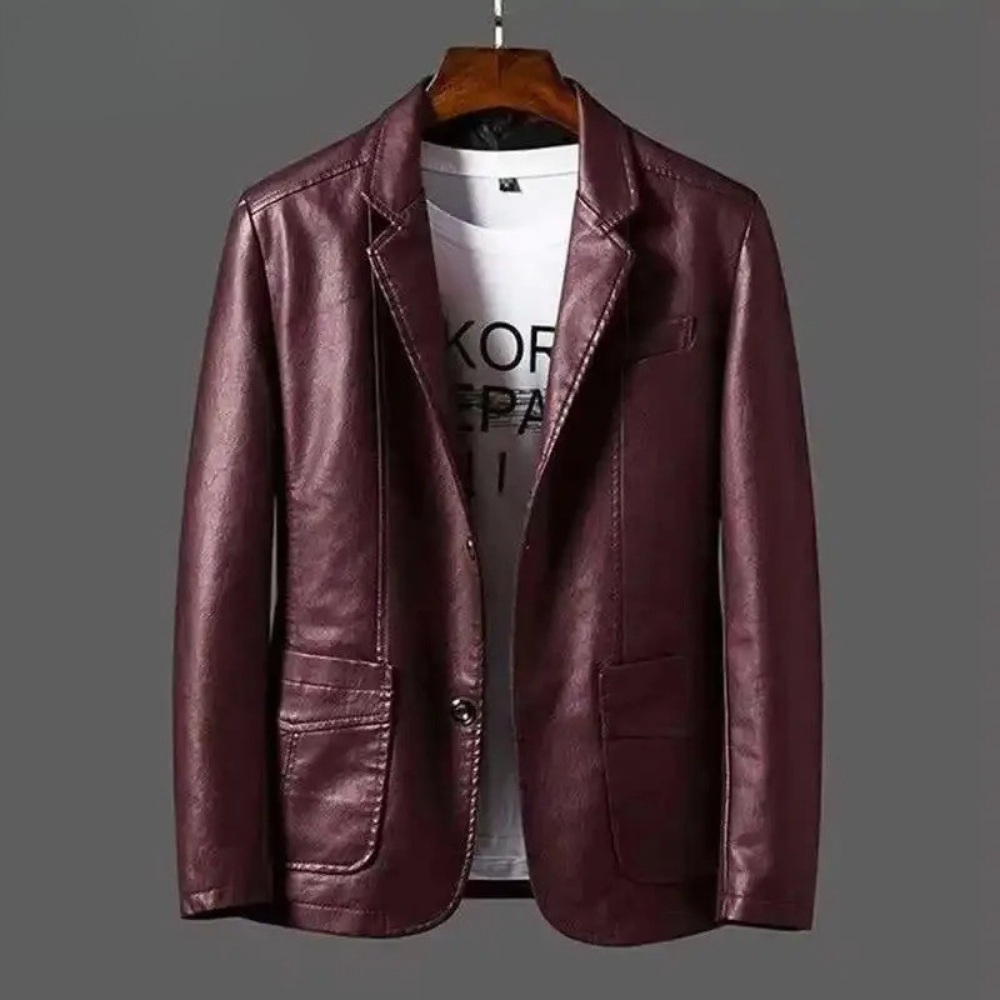 Andrés – Chaqueta de cuero premium con carácter eterno