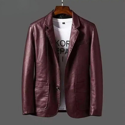 Andrés – Chaqueta de cuero premium con carácter eterno