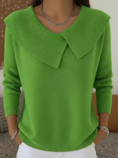 Lucia | Jersey Cálido con Cuello Suave