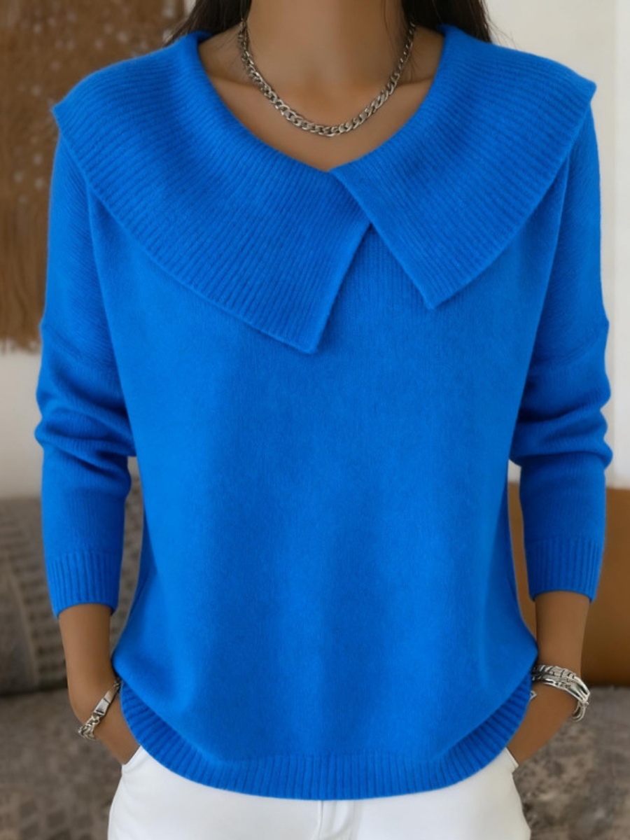 Lucia | Jersey Cálido con Cuello Suave
