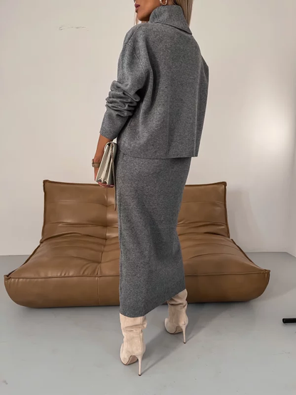 Nicole - Conjunto de Punto Elegante