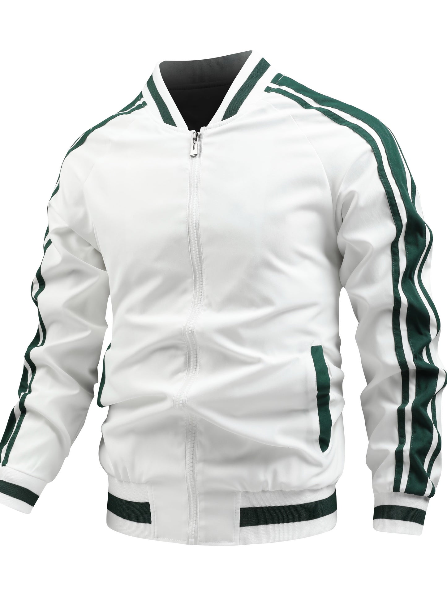 Chaqueta Deportiva con Cremallera Elegante