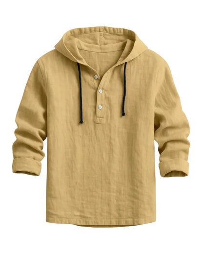 ANGELO  | Camiseta con capucha de lujo