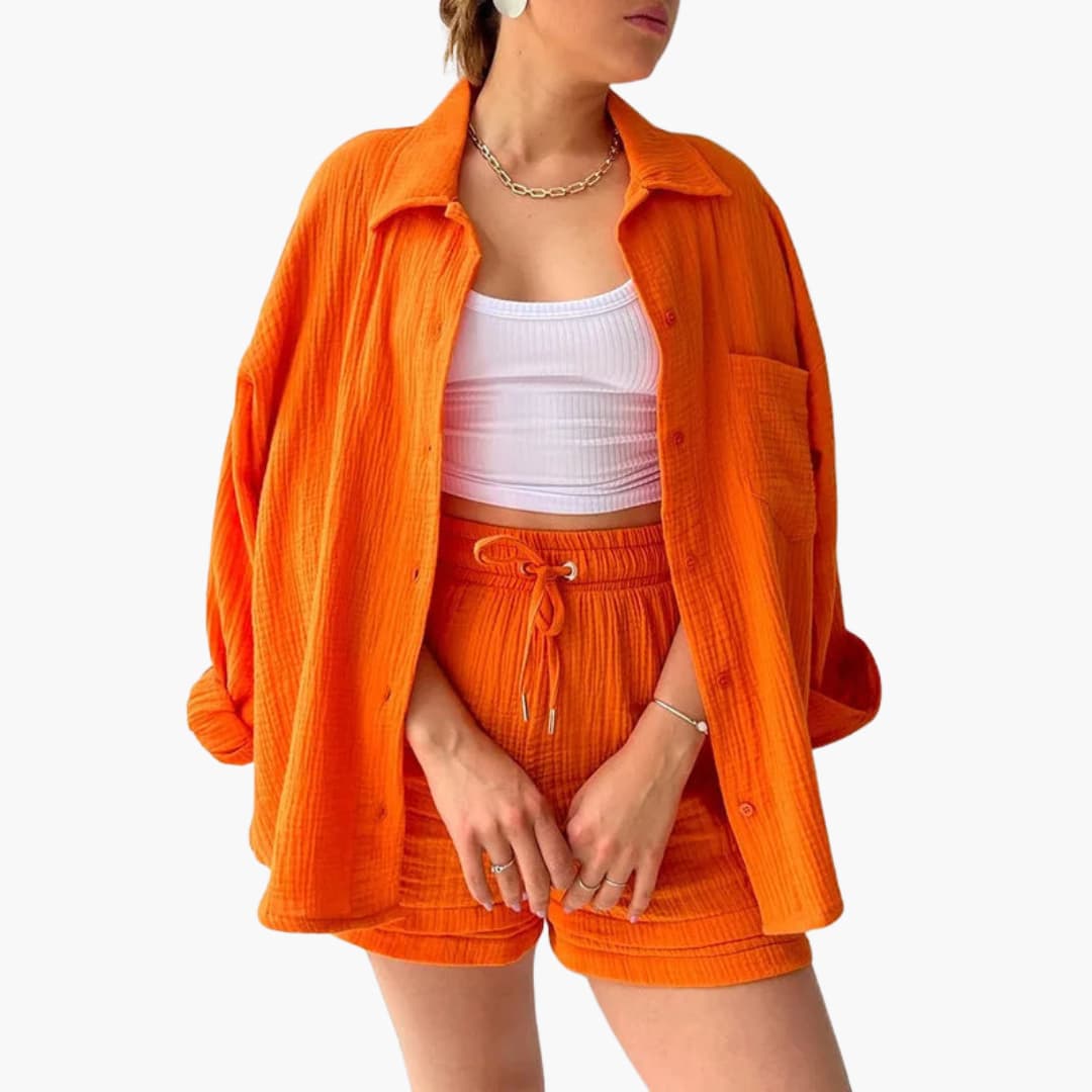 Tracy Conjunto Elegante de 2 Piezas Victoria
