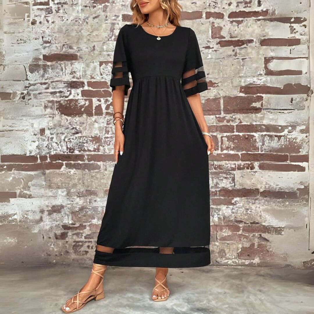 Auris – Vestido midi favorecedor