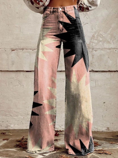 Pantalón bohemio elegante