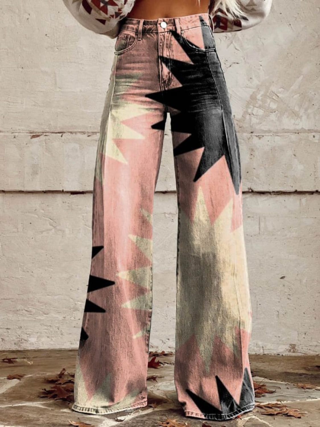 Pantalón bohemio elegante