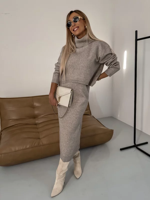Nicole - Conjunto de Punto Elegante