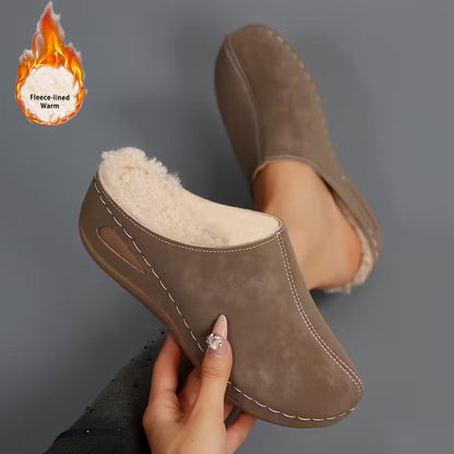 Evelyn – Mocasines Slip-On con Forro de Felpa para Mujer