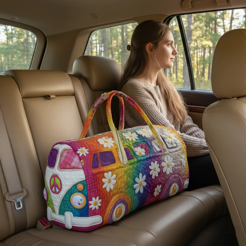 Luna – Bolsa de Viaje Acolchada con Diseño Artesanal