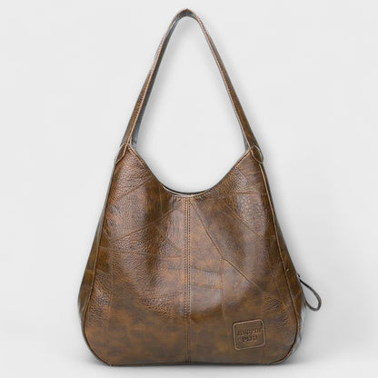 Bolsa de piel vintage elegante