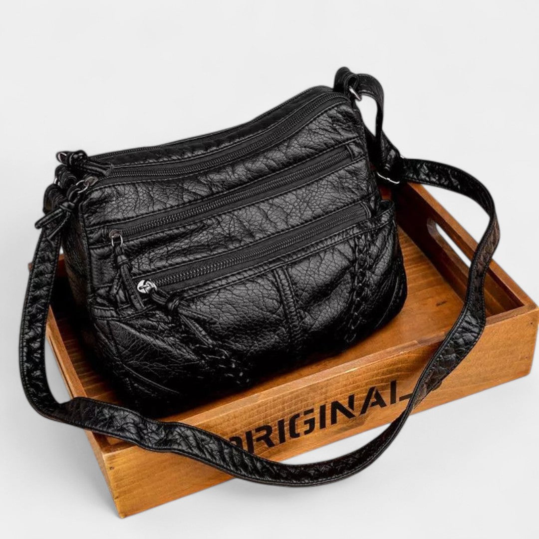Bolsa de Cuero Elegante Camilla