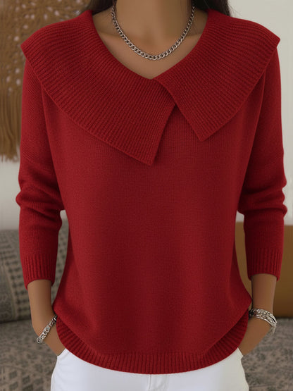 Lucia | Jersey Cálido con Cuello Suave