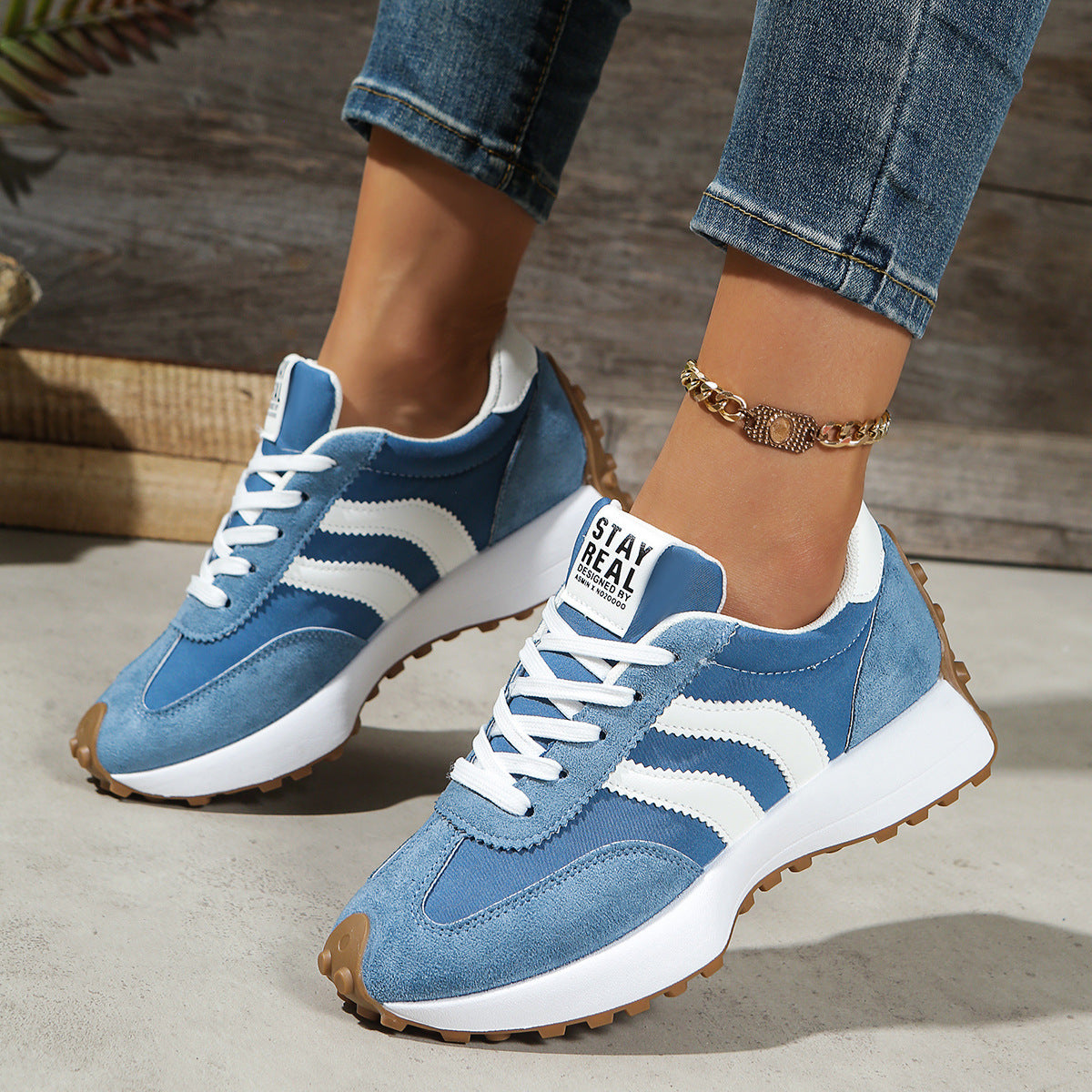 Zapatos casuales bajos para mujer