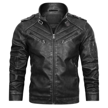 Franco | Chaqueta de cuero clásica