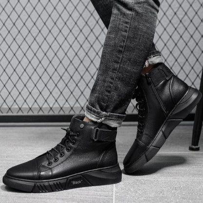 Juan Zapatos de cuero de calidad para hombres
