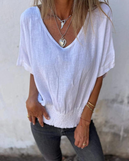 Azelie  Blusa de Verano Casual