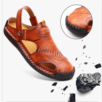 Dawson – Sandalias de Cuero Suave para Verano