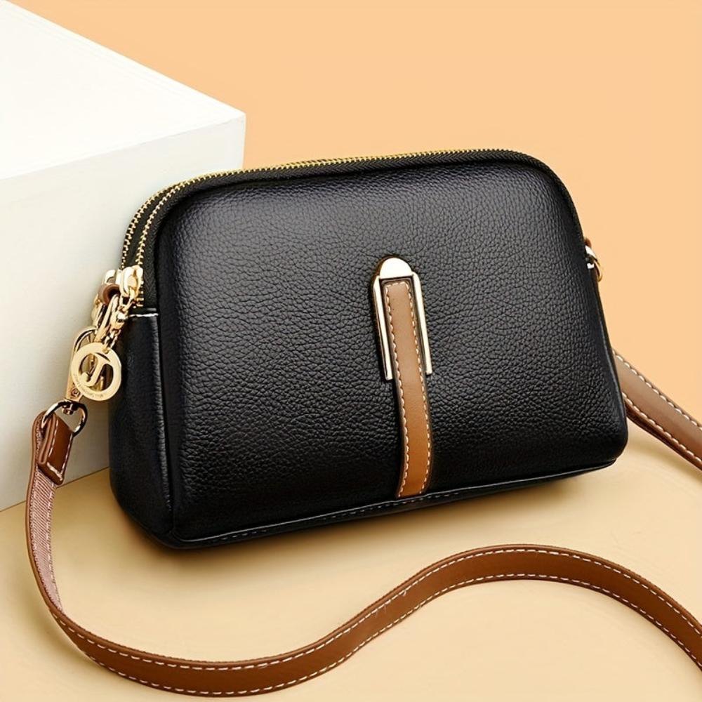 Bolso lateral bordado Lychee Mila