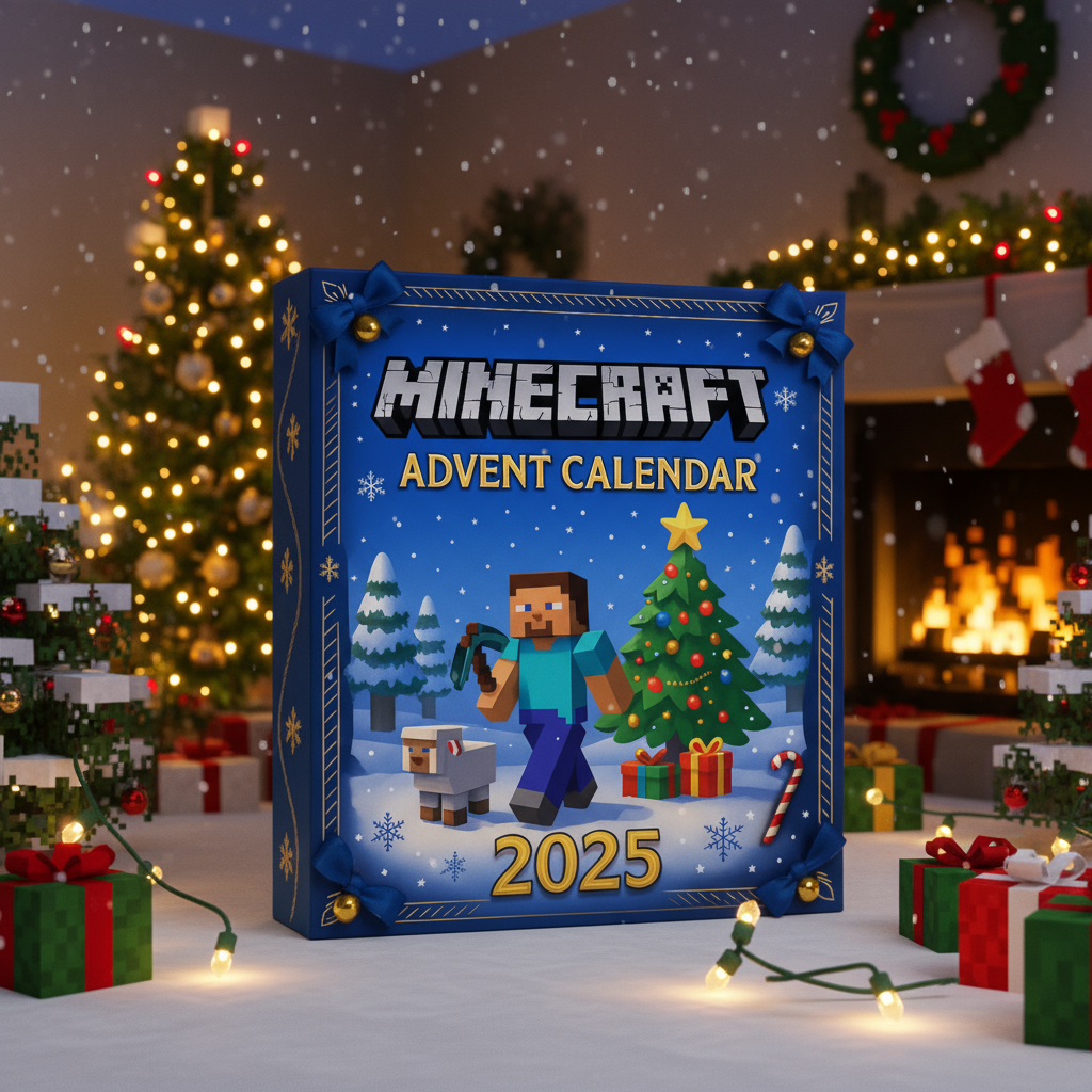 Calendario de Adviento Pixel World 2025