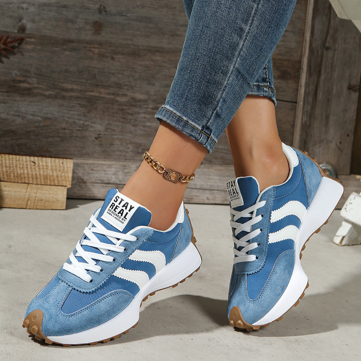 Zapatos casuales bajos para mujer