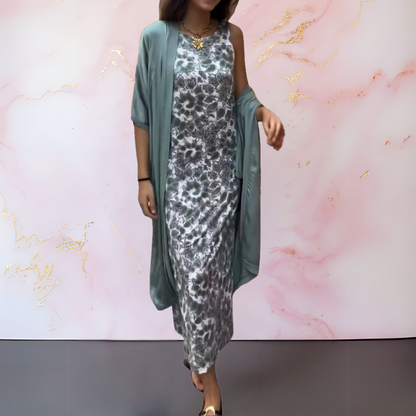 Melanie™ | Elegante vestido con chal