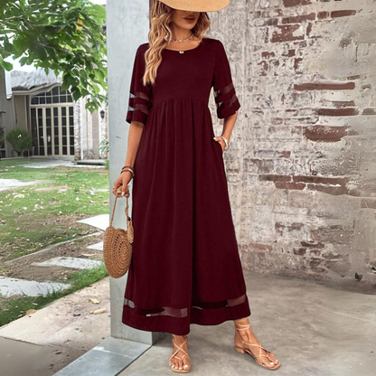Auris – Vestido midi favorecedor