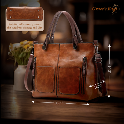 Bolso de hombro elegante y atemporal