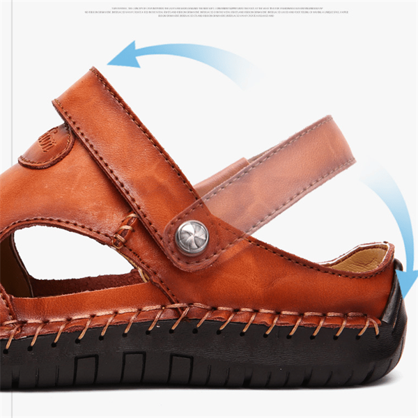 Dawson – Sandalias de Cuero Suave para Verano