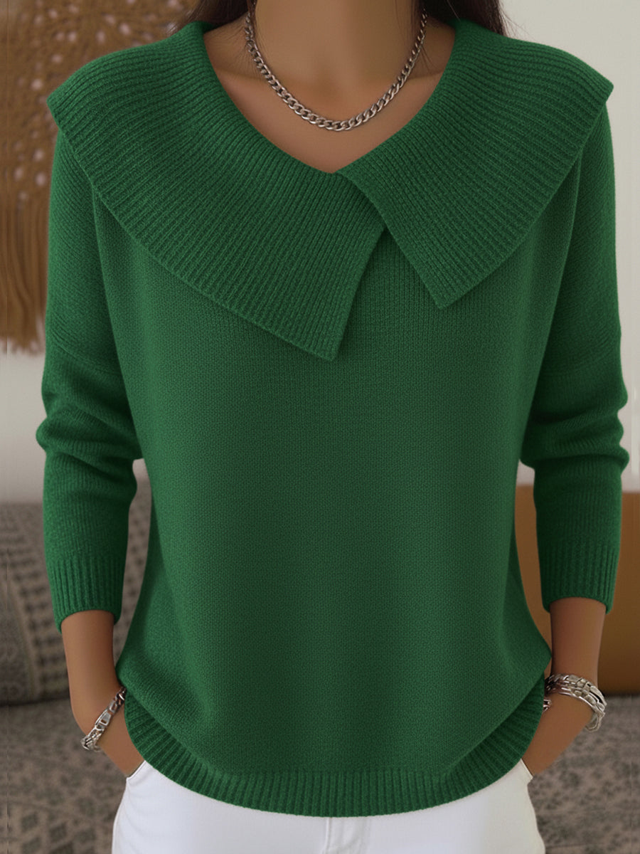 Lucia | Jersey Cálido con Cuello Suave