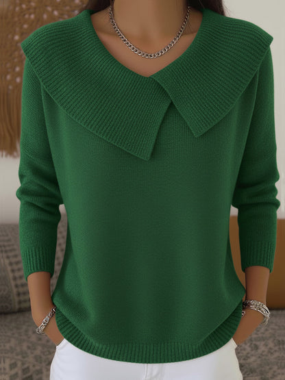 Lucia | Jersey Cálido con Cuello Suave