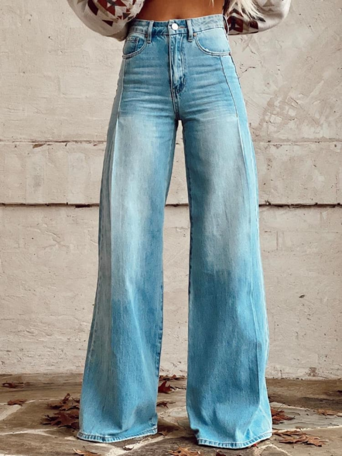 Pantalones palazzo elegantes