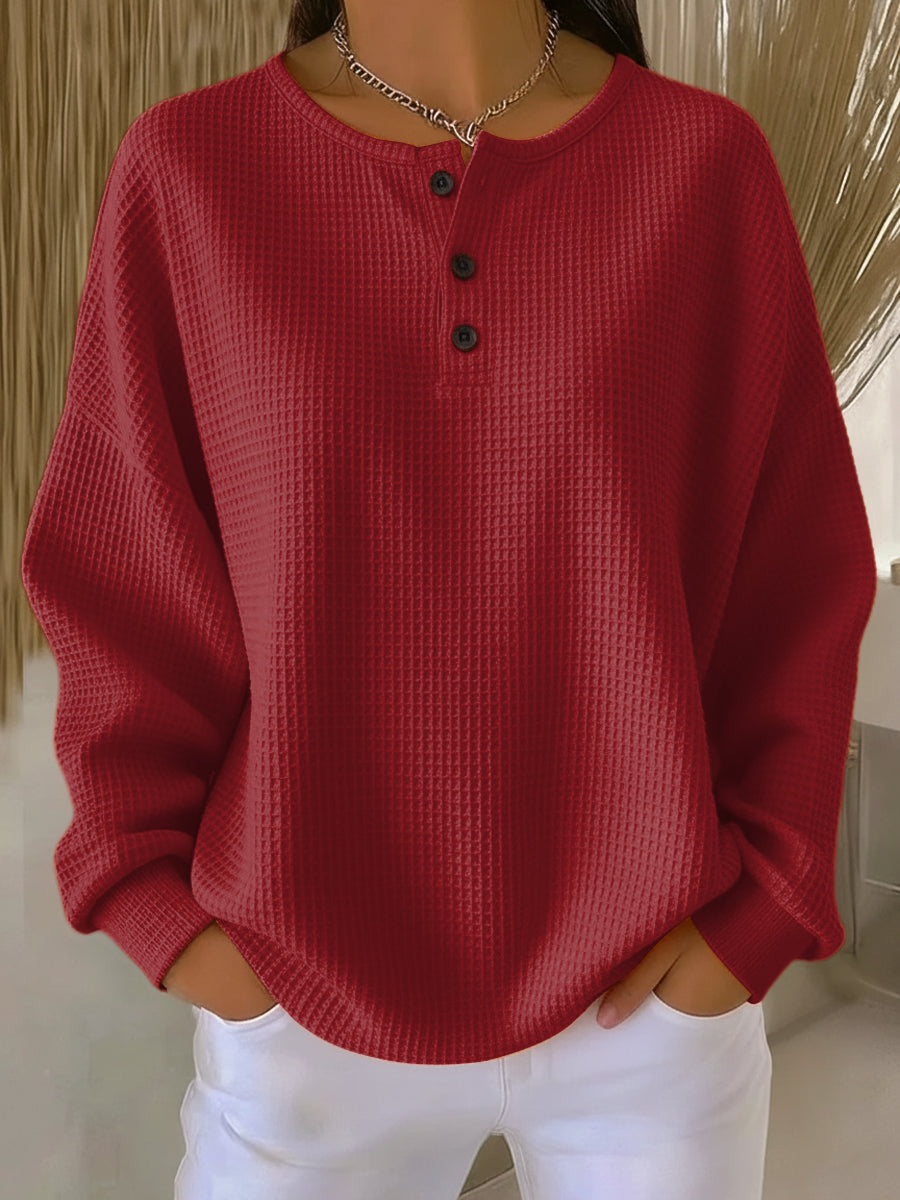 Sudadera Elegante de Cuello Alto