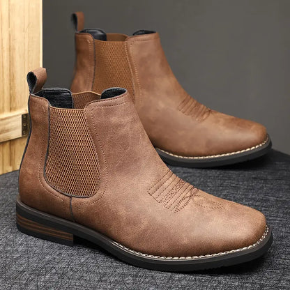 Maxwell – Botas de Cuero con Clase Atemporal y Carácter Robusto