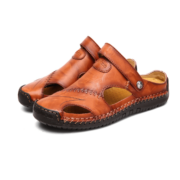 Dawson – Sandalias de Cuero Suave para Verano