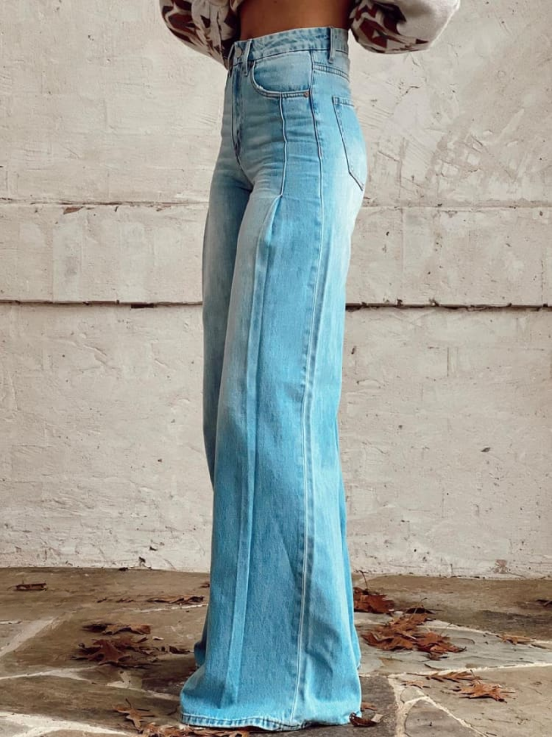 Pantalones palazzo elegantes