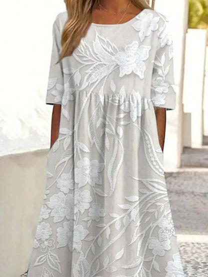 Mila | Vestido Midi Clásico