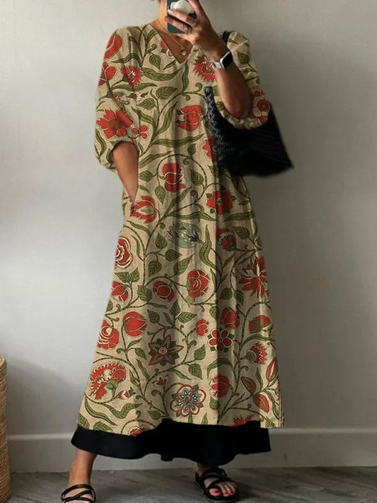 Vestido Tati Elegante con Estampado