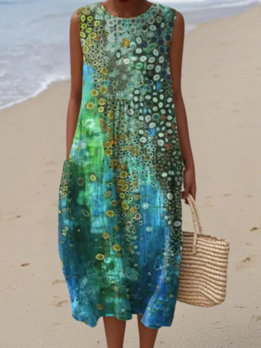Vestido midi sofisticado