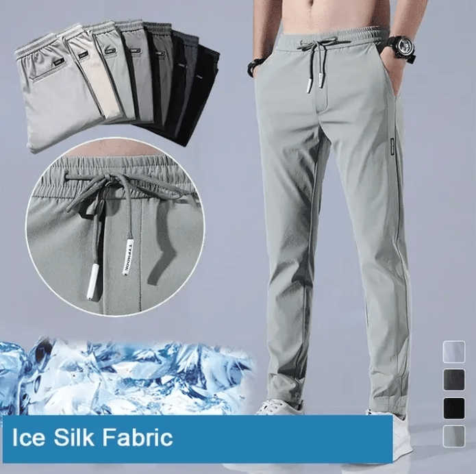Pantalones unisex de secado rápido y elásticos