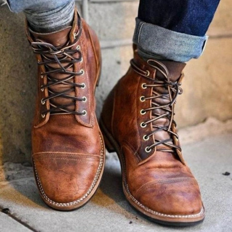 Jason – Zapatos de Cuero con Elegancia Clásica