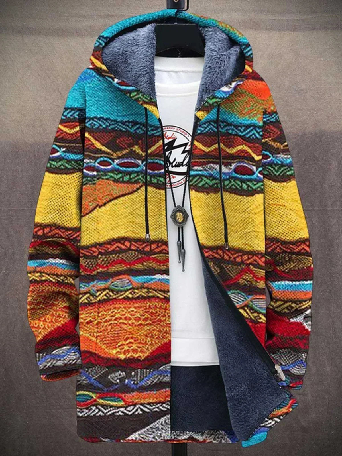 Bronte – Cárdigan artístico y elegante con confort superior