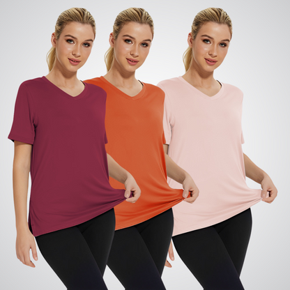 SELENA™ - Camiseta Casual de Corte Suelto (Paquete de 3)