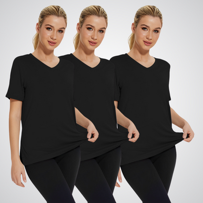 SELENA™ - Camiseta Casual de Corte Suelto (Paquete de 3)