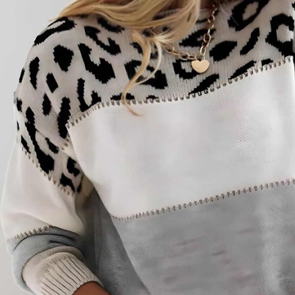 Maison Valmont™ | Suéter Leopardo Elegancia
