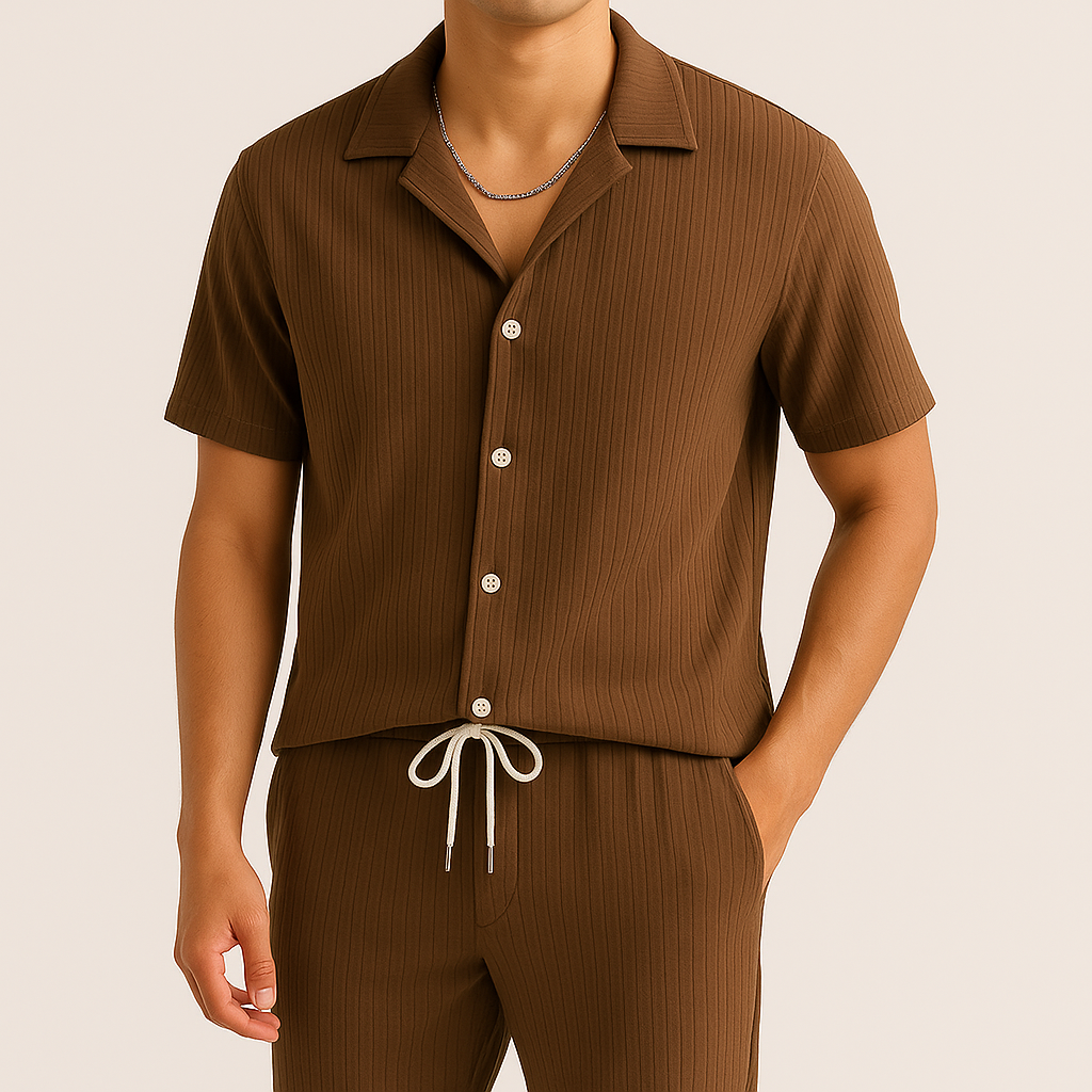 Conjunto de Lino Relajado Cavari