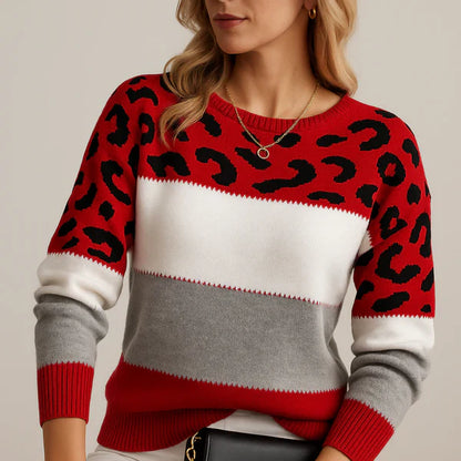Maison Valmont™ | Suéter Leopardo Elegancia